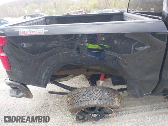 2023 Chevrolet Silverado 1500 LT Trail Boss with VIN 3GCUDFE89PG270678, listed as a IAAI auction lot 42028188 with 46,820 mi miles and . Bid and sale history available at DreamBid. Image 6.