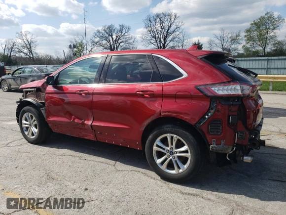 2015 Ford Edge SEL with VIN 2FMTK4J85FBC03634, listed as a Copart auction lot 52399625 with 92,127 mi miles and Salvage Title. Bid and sale history available at carsss.com. Image 2.