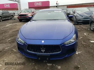 2016 Maserati Ghibli S Q4 with VIN ZAM57RTA4G1186359, listed as a Copart auction lot 43479034 with 64,895 mi miles. Bid and sale history available at carsss.com. Image 5.