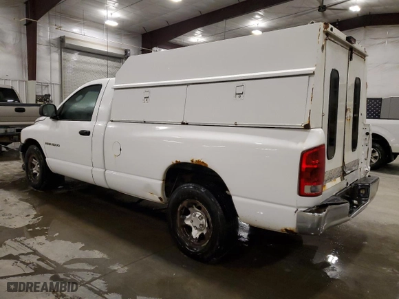 2003 Dodge Ram 1500 ST with VIN 1D7HA16NX3J621646, listed as a Copart auction lot 87843555 with 160,455 mi miles and Salvage Title. Bid and sale history available at carsss.com. Image 2.