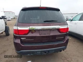 2012 Dodge Durango Citadel with VIN 1C4RDHEGXCC257282, listed as a IAAI auction lot 41043994 with 235,417 mi miles and . Bid and sale history available at DreamBid. Image 17.