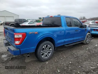 2021 Ford F-150 XL с VIN 1FTEX1CP2MKE10776, выставлен на аукционе Copart как лот 47098255 с пробегом 49 857 миль миль и Списание • Salvage title. История ставок и продаж доступна на DreamBid. Изображение 3.