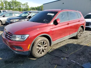 2019 Volkswagen Tiguan SE with VIN 3VV3B7AX9KM018445, listed as a Copart auction lot 55603775 with 96,994 mi miles and Clean Title. Bid and sale history available at DreamBid. Image 1.