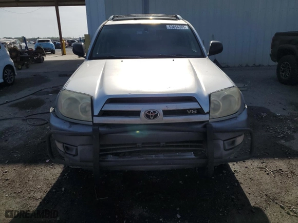 2003 Toyota 4Runner SR5 with VIN JTEZT14RX30001248, listed as a Copart auction lot 53854305 with 254,365 mi miles and Salvage Title. Bid and sale history available at carsss.com. Image 5.