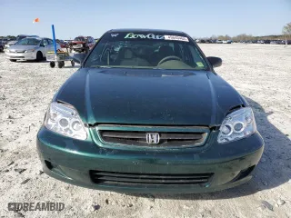 1999 Honda Civic VP with VIN 2HGEJ6617XH527272, listed as a Copart auction lot 49640465 with 278,909 mi miles and Salvage Title. Bid and sale history available at carsss.com. Image 5.