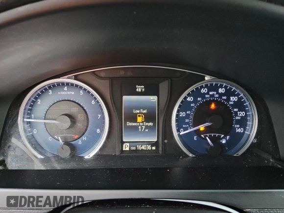 2016 Toyota Camry XLE with VIN 4T4BF1FK5GR537831, listed as a Copart auction lot 47046525 with 164,036 mi miles and Clean Title. Bid and sale history available at carsss.com. Image 9.