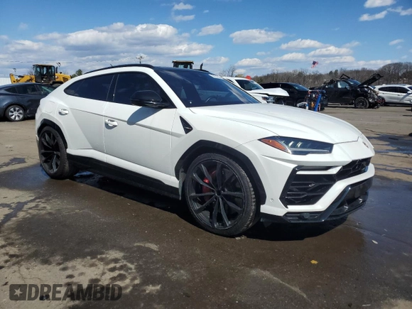 2019 Lamborghini Urus z VIN ZPBUA1ZL2KLA04482, wystawiony jako Copart lot #50124345 z przebiegiem 15 051 mil mil oraz Szkody całkowita. Historia ofert i sprzedaży dostępna na DreamBid. Obrazek 4.
