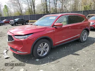 2023 Acura MDX w/Advance Package with VIN 5J8YE1H80PL017704, listed as a Copart auction lot 53294785 with 13,470 mi miles and Salvage Title. Bid and sale history available at carsss.com. Image 1.