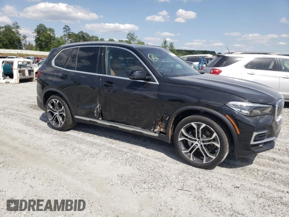 2023 BMW X5 xDrive40i with VIN 5UXCR6C05P9P17158, listed as a Copart auction lot 51681103 with 8,334 mi miles and . Bid and sale history available at DreamBid. Image 4.
