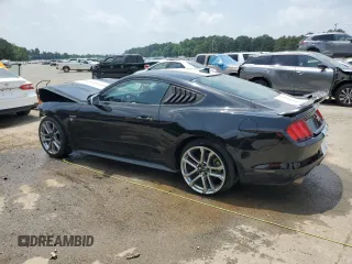 2016 Ford Mustang V6 with VIN 1FA6P8AM2G5246041, listed as a Copart auction lot 57300875 with 134,553 mi miles and Salvage title. Bid and sale history available at DreamBid. Image 2.
