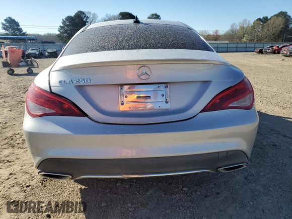 2018 Mercedes-Benz CLA 250 with VIN WDDSJ4EB4JN637720, listed as a Copart auction lot 49349565 with 87,859 mi miles and Salvage title. Bid and sale history available at DreamBid. Image 6.
