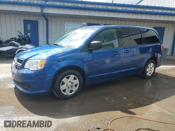 2011 Dodge Grand Caravan SXT with VIN 2D4RN4DG1BR683121, listed as a Copart auction lot 55404355 with 163,006 mi miles and Salvage Title. Bid and sale history available at DreamBid. Image 1.