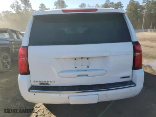 2017 Chevrolet Suburban Premier with VIN 1GNSCJKC9HR176136, listed as a Copart auction lot 80743794 with 190,313 mi miles and Salvage Title. Bid and sale history available at carsss.com. Image 6.