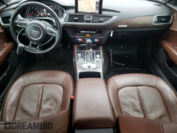 2016 Audi A7 3.0 Premium Plus with VIN WAUWGAFC3GN085424, listed as a Copart auction lot 50728183 with 62,725 mi miles. Bid and sale history available at carsss.com. Image 8.