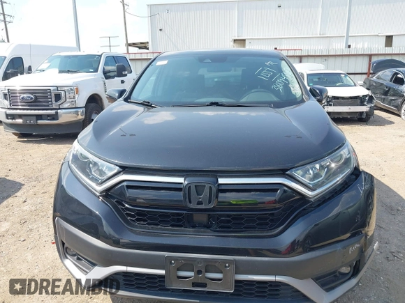2022 Honda CR-V EX with VIN 2HKRW2H52NH637998, listed as a IAAI auction lot 38094860 with 48,753 mi miles. Bid and sale history available at carsss.com. Image 12.