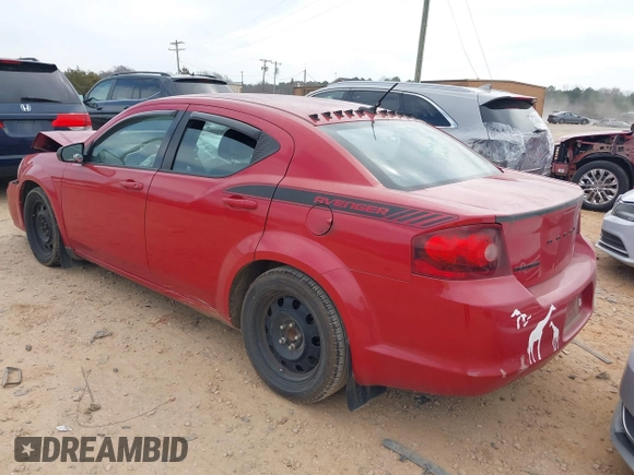 2014 Dodge Avenger SE with VIN 1C3CDZAG4EN184505, listed as a IAAI auction lot 41763547 with 152,259 mi miles. Bid and sale history available at carsss.com. Image 3.