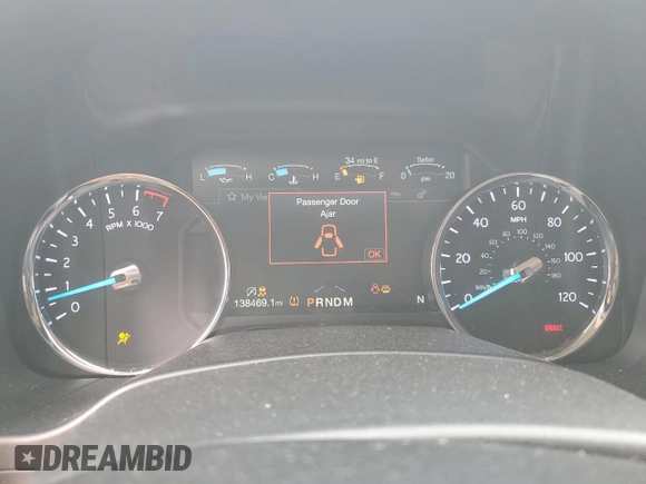 2018 Ford Expedition Platinum with VIN 1FMJU1MT0JEA50142, listed as a Copart auction lot 76636394 with 138,469 mi miles and Salvage Title. Bid and sale history available at carsss.com. Image 9.