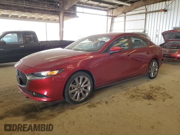 2019 Mazda 3 Preferred with VIN JM1BPADL8K1115313, listed as a Copart auction lot 47657405 with 26,520 mi miles and Salvage Title. Bid and sale history available at DreamBid. Image 1.
