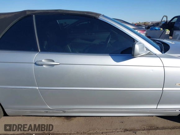 2003 BMW 3 Series 325Ci with VIN WBABS33413PG91828, listed as a IAAI auction lot 41513821 with 150,672 mi miles and . Bid and sale history available at DreamBid. Image 14.