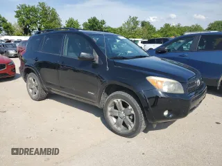 2008 Toyota RAV4 Sport with VIN JTMZK32V786010075, listed as a Copart auction lot 61571685 with 159,918 mi miles and Salvage title. Bid and sale history available at DreamBid. Image 4.