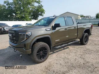 2023 GMC Sierra 1500 with VIN 1GTVUCE82PZ335387, listed as a Copart auction lot 63642514 with 6,106 mi miles and Salvage Title. Bid and sale history available at DreamBid. Image 1.