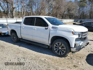2021 Chevrolet Silverado 1500 LT with VIN 3GCUYDED4MG191565, listed as a Copart auction lot 89302975 with 113,808 mi miles and Salvage Title. Bid and sale history available at carsss.com. Image 4.