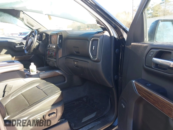 2019 Chevrolet Silverado 1500 High Country with VIN 3GCUYHED5KG176125, listed as a IAAI auction lot 41570074 with 72,801 mi miles. Bid and sale history available at carsss.com. Image 5.
