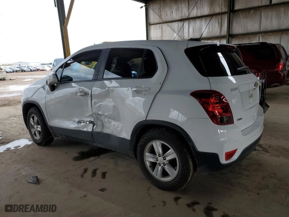 2021 Chevrolet Trax LS with VIN KL7CJKSB8MB316368, listed as a Copart auction lot 48233295 with 0 mi miles and Salvage Title. Bid and sale history available at carsss.com. Image 2.
