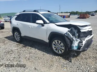 2025 Toyota RAV4 XLE Premium with VIN 2T3C1RFV1SW389635, listed as a Copart auction lot 61661535 with 3,630 mi miles and Salvage title. Bid and sale history available at DreamBid. Image 4.