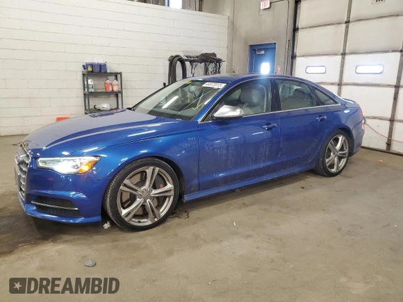 2016 Audi S6 Premium Plus z VIN WAUF2AFC2GN097904, wystawiony jako Copart lot #44972015 z przebiegiem 135 123 mil mil oraz Szkoda całkowita • Salvage title. Historia ofert i sprzedaży dostępna na DreamBid. Obrazek 1.