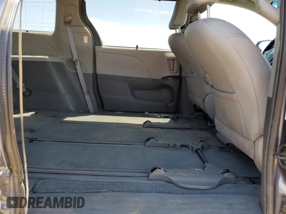 2017 Toyota Sienna XLE with VIN 5TDDZ3DC8HS168698, listed as a Copart auction lot 58201365 with 239,260 mi miles and Salvage title. Bid and sale history available at DreamBid. Image 11.