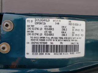 2000 Dodge Caravan SE z VIN 1B4GP44G1YB735849, wystawiony jako Copart lot #49924075 z przebiegiem 184 031 mil mil oraz Szkoda całkowita • Salvage title. Historia ofert i sprzedaży dostępna na DreamBid. Obrazek 15.