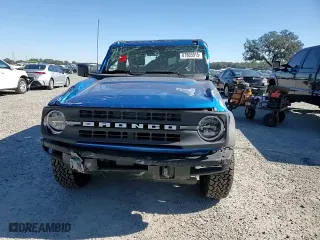 2024 Ford Bronco Black Diamond with VIN 1FMDE1AH3RLA45289, listed as a Copart auction lot 87805915 with 4,644 mi miles and Salvage Title. Bid and sale history available at carsss.com. Image 10.