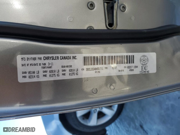 2011 Dodge Charger Rallye with VIN 2B3CL3CG4BH551711, listed as a Copart auction lot 47032985 with 272,697 mi miles and Salvage Title. Bid and sale history available at carsss.com. Image 13.