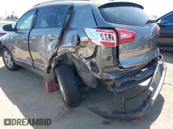 2011 Kia Sportage LX with VIN KNDPBCA20B7170217, listed as a IAAI auction lot 42303069 with 186,994 mi miles and . Bid and sale history available at DreamBid. Image 6.