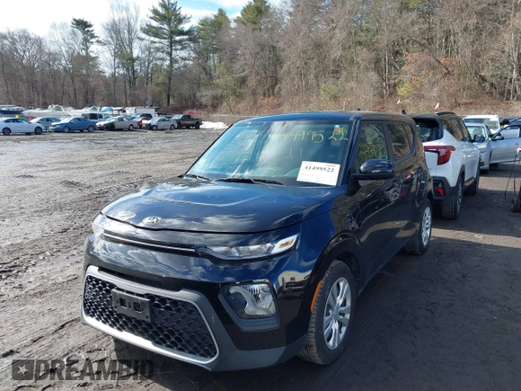 2020 Kia Soul LX with VIN KNDJ23AU8L7091578, listed as a IAAI auction lot 41499522 with 106,823 mi miles. Bid and sale history available at carsss.com. Image 12.