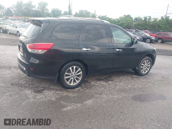 2013 Nissan Pathfinder SL with VIN 5N1AR2MM3DC615385, listed as a IAAI auction lot 42650416 with 162,862 mi miles and . Bid and sale history available at DreamBid. Image 4.