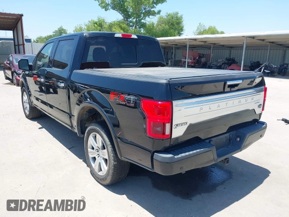 2018 Ford F-150 XL with VIN 1FTEW1E56JFC07621, listed as a IAAI auction lot 42341534 with 93,932 mi miles and . Bid and sale history available at DreamBid. Image 3.