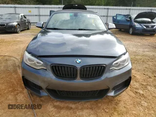 2016 BMW 2 Series M235i with VIN WBA1M1C57GV394290, listed as a Copart auction lot 76187684 with 60,838 mi miles and Salvage Title. Bid and sale history available at carsss.com. Image 5.