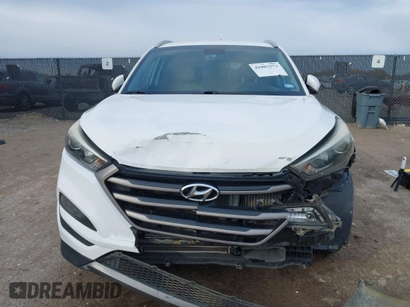 2016 Hyundai Tucson Sport with VIN KM8J33A2XGU242256, listed as a IAAI auction lot 41065573 with 97,503 mi miles. Bid and sale history available at carsss.com. Image 13.