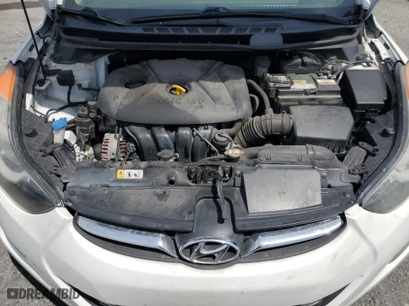 2013 Hyundai Elantra Limited with VIN 5NPDH4AE0DH307382, listed as a Copart auction lot 54208875 with 162,504 mi miles and Clean Title. Bid and sale history available at carsss.com. Image 11.