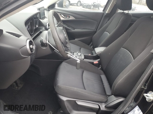 2019 Mazda CX-3 Sport with VIN JM1DKFB76K0410555, listed as a Copart auction lot 46980885 with 12,434 mi miles and Salvage Title. Bid and sale history available at DreamBid. Image 7.
