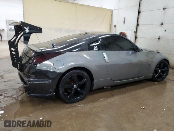 2007 Nissan 350Z with VIN JN1BZ34D37M501595, listed as a Copart auction lot 78145144 with 89,012 mi miles and Clean Title. Bid and sale history available at DreamBid. Image 3.