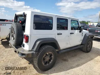 2016 Jeep Wrangler Unlimited Sahara with VIN 1C4BJWEG1GL328101, listed as a Copart auction lot 52754865 with 65,106 mi miles and Salvage title. Bid and sale history available at DreamBid. Image 3.