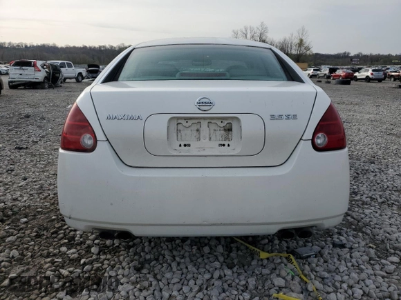 2006 Nissan Maxima SE с VIN 1N4BA41E56C806887, выставлен на аукционе Copart как лот 50897965 с пробегом 150 905 миль миль и Списание • Salvage title. История ставок и продаж доступна на DreamBid. Изображение 6.