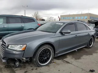 2016 Audi A8 Sport z VIN WAU43AFD1GN019272, wystawiony jako Copart lot #45427105 z przebiegiem 91 341 mil mil oraz Szkoda całkowita • Salvage title. Historia ofert i sprzedaży dostępna na DreamBid. Obrazek 1.