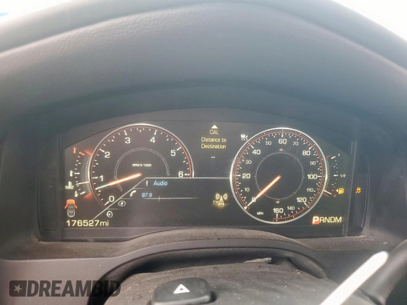 2015 Cadillac Escalade ESV Premium with VIN 1GYS4JKJ4FR271537, listed as a Copart auction lot 58758975 with 176,527 mi miles and Clean title. Bid and sale history available at DreamBid. Image 9.