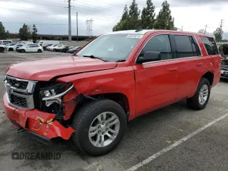 2015 Chevrolet Tahoe z VIN 1GNSK3EC2FR649401, wystawiony jako Copart lot #52570274 z przebiegiem 93 474 mil mil oraz Szkoda całkowita • Salvage title. Historia ofert i sprzedaży dostępna na DreamBid. Obrazek 1.