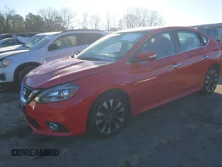 2016 Nissan Sentra SV with VIN 3N1AB7AP3GY307913, listed as a IAAI auction lot 41417935 with 81,226 mi miles and . Bid and sale history available at DreamBid. Image 17.