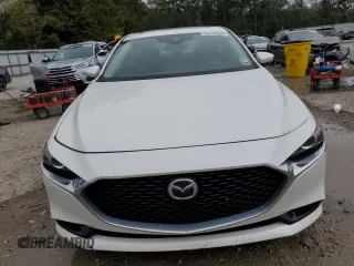 2023 Mazda 3 S Carbon Edition with VIN 3MZBPACM2PM370458, listed as a Copart auction lot 82400504 with 24,460 mi miles and Salvage title. Bid and sale history available at DreamBid. Image 5.